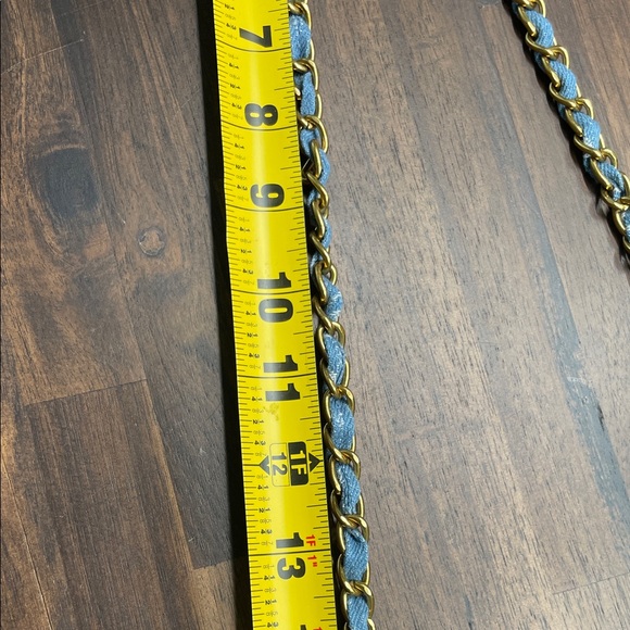 Chanel Beaute Makeup Denim Blue Crossbody Pouch Bag - Picture 14 of 16